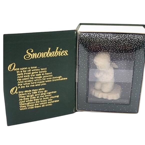Dept 56 Snowbabies Now I Lay Me Down to Sleep Angel Figurine 2003 Prayer and Box - Picture 1 of 12
